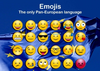 Emojis The only Pan-European language