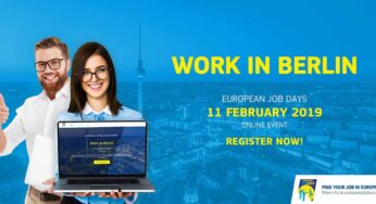Work in Berlin: Event by European Employment Services – European Job Days