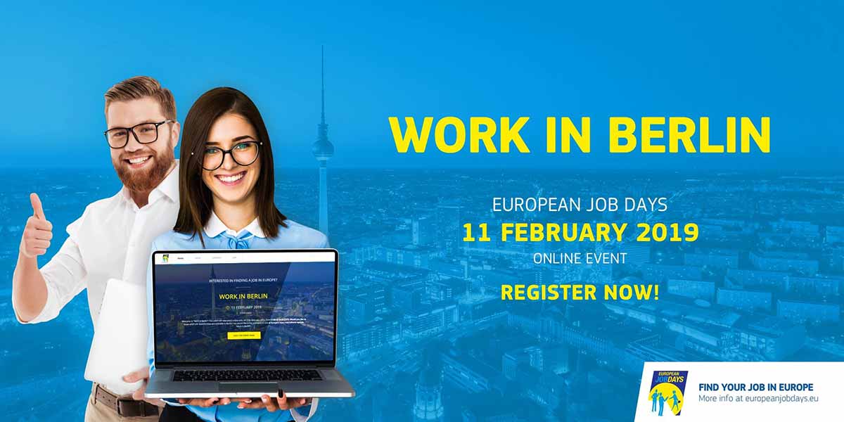 Work in Berlin Event by European Employment Services - European Job Days