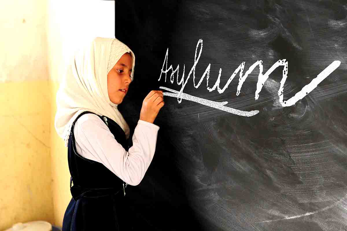 girl migrants muslim education Asylum