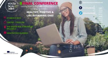 Healthy Social Media: A great challenge for young generation