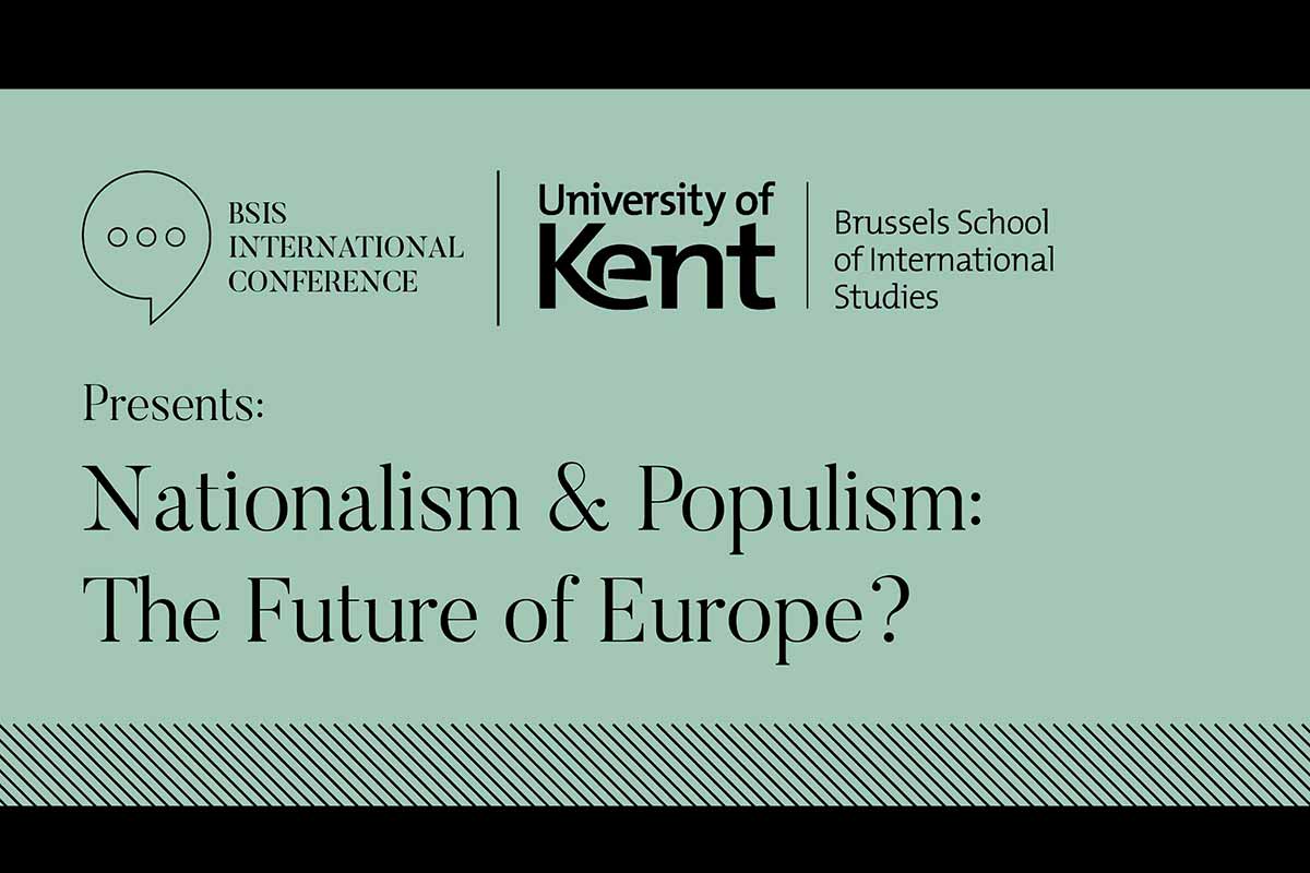 Nationalism & Populism The Future of Europe