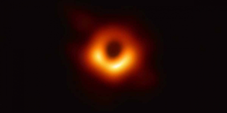 This is the first ever image of a black hole