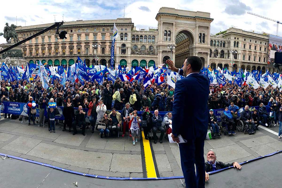Far-right populists join Matteo Salvini
