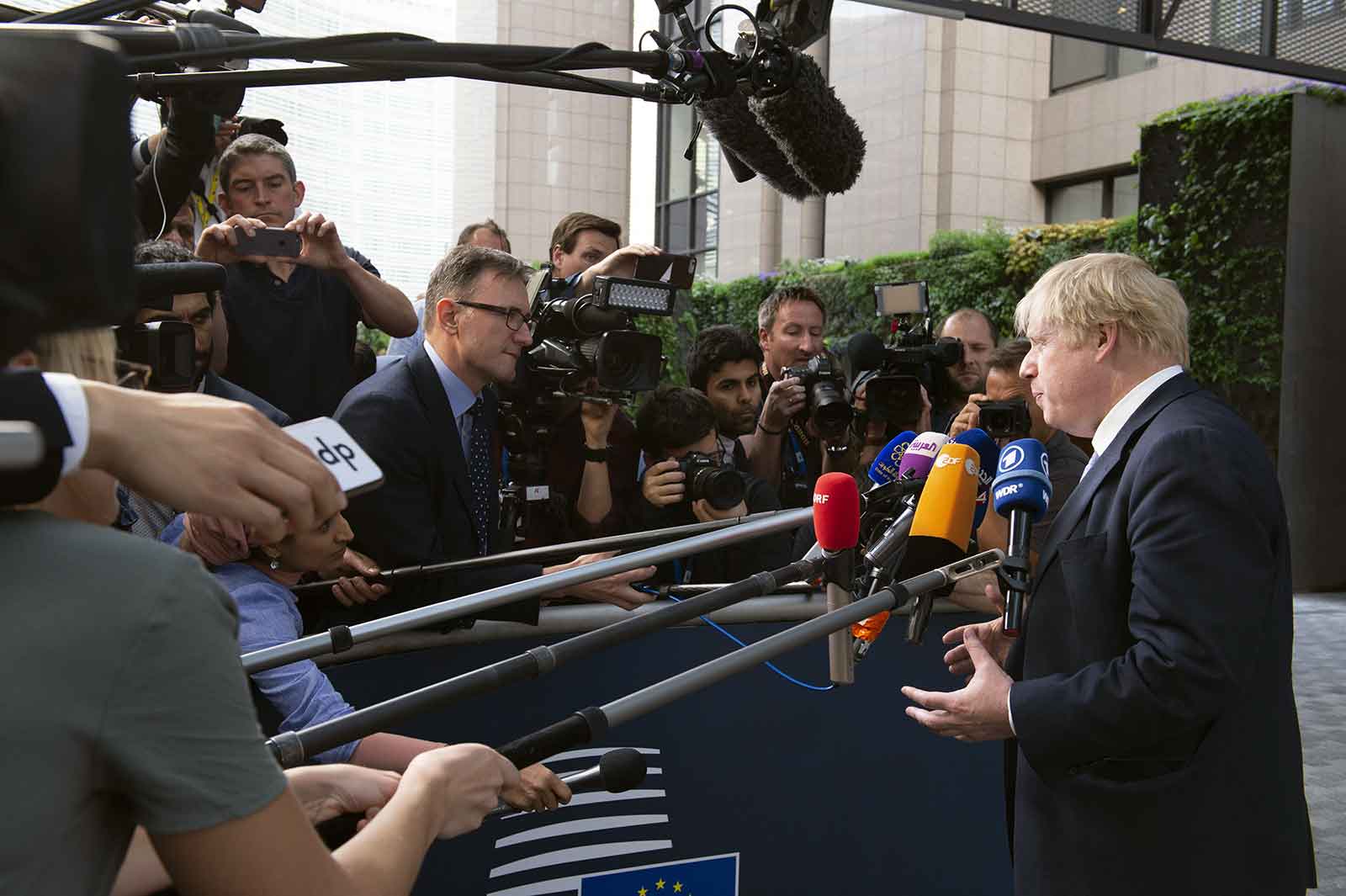 Boris Johnson Brexit Deal in Brussels