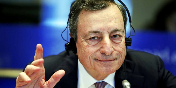Mario Draghi, ECB President at the EU Parliament