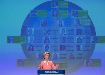 the new EU Commissioners by Ursula von der Leyen