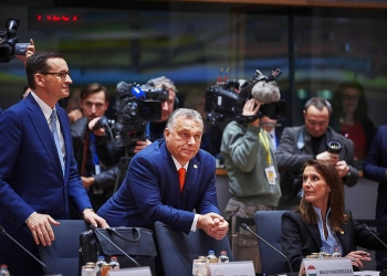 Viktor Orban at the Council of the European Union