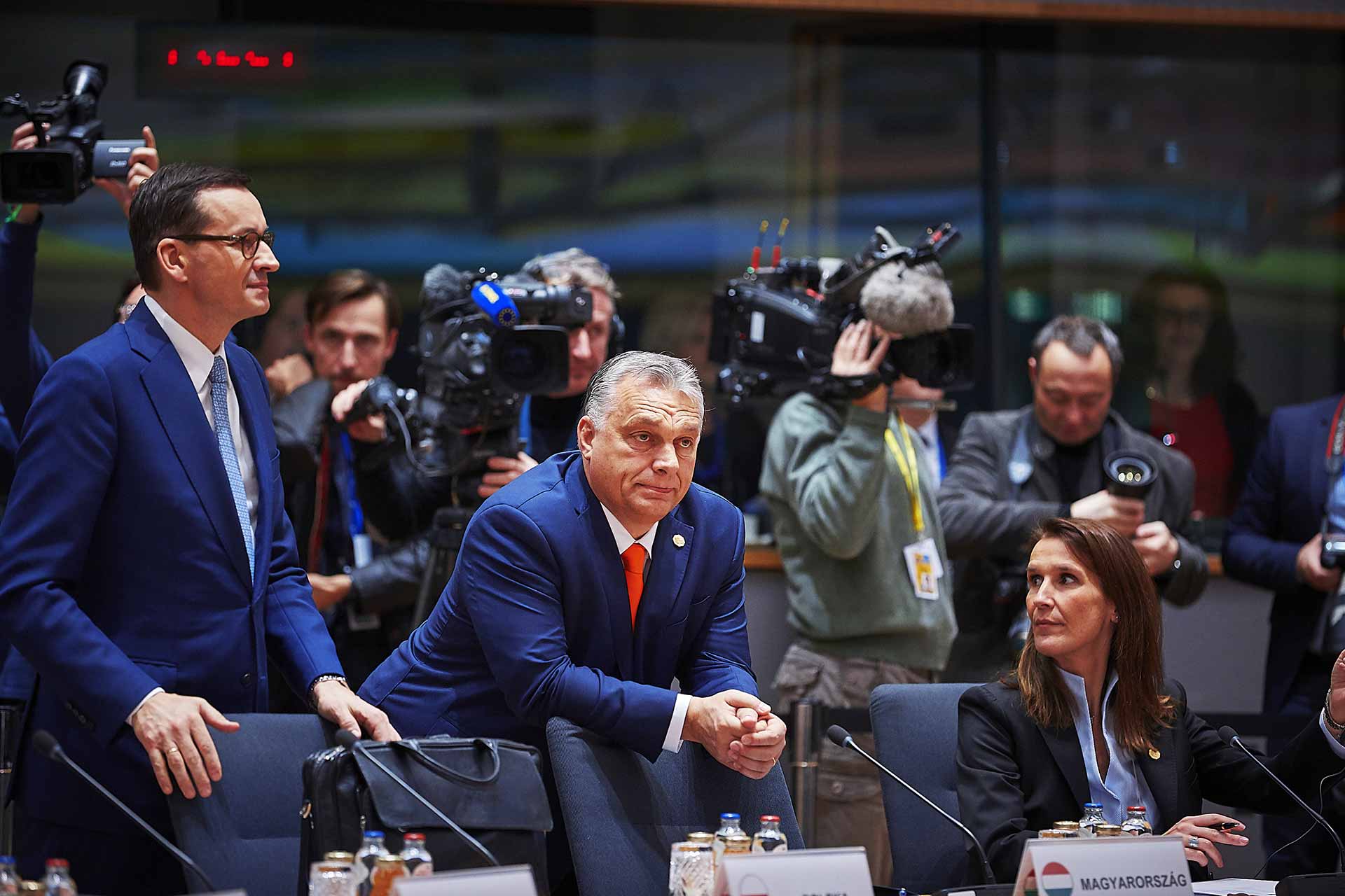 Viktor Orban at the Council of the European Union