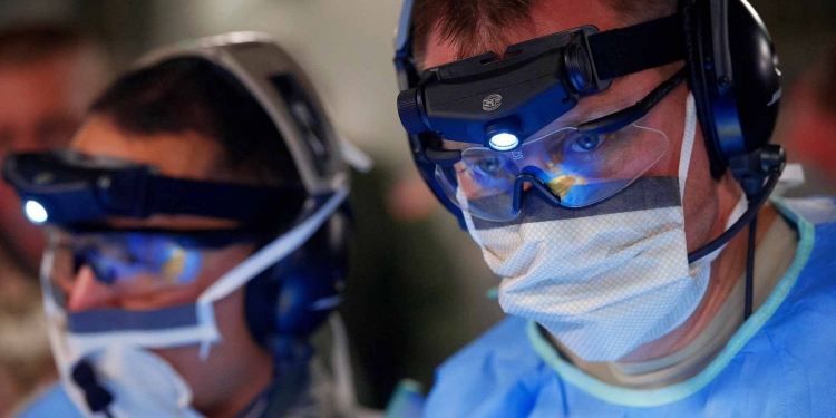 Doctors mask virus health