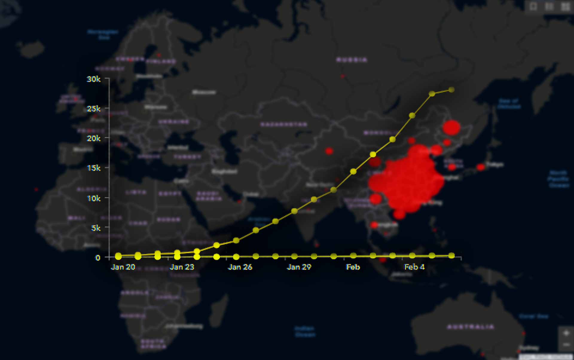Coronavirus Global Map Statistics coronavirus COVID-19