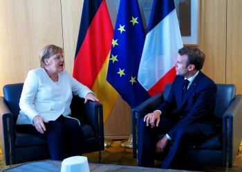 Angela Merkel, German Federal Chancellor, Mr Emmanuel Macron, President of France