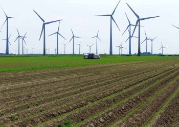 Agriculture farm wind power