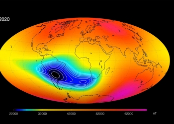 ESA - Magnetic field has become rapidly weaker