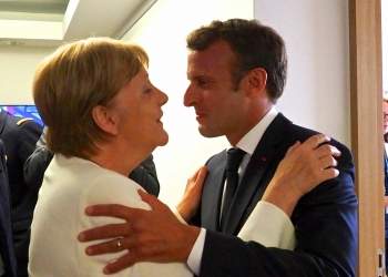 Angela Merkel, German Federal Chancellor, Mr Emmanuel Macron, President of France