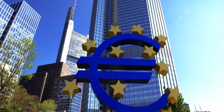 ECB-Eurotower European Central Bank, Frankfurt am Main, Germany