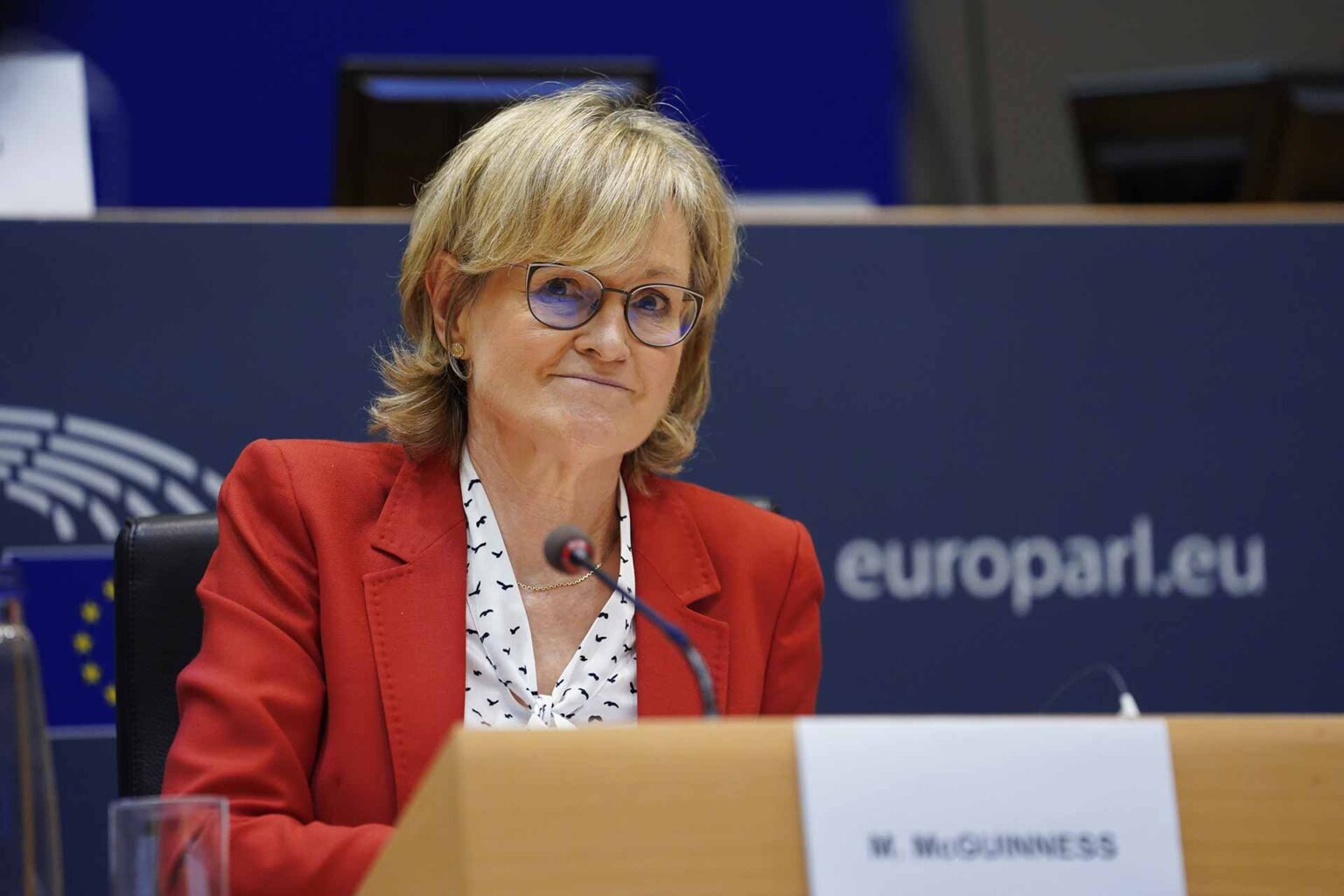 Mairead McGuinness waits typical approval as EU financial Commissioner