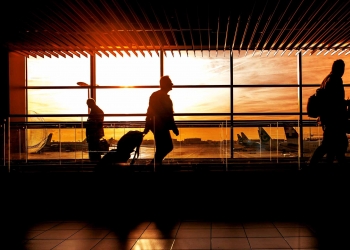 airport travellers