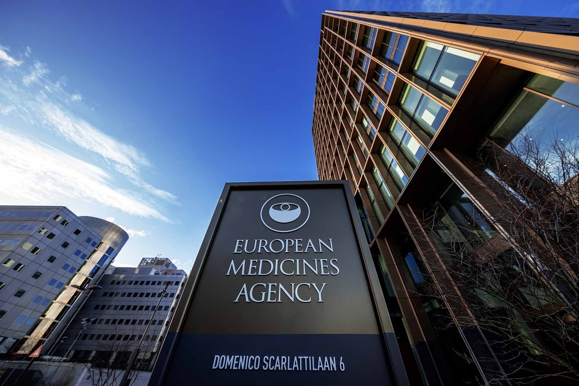 Exterior of European Medicines Agency in Amsterdam - EMA