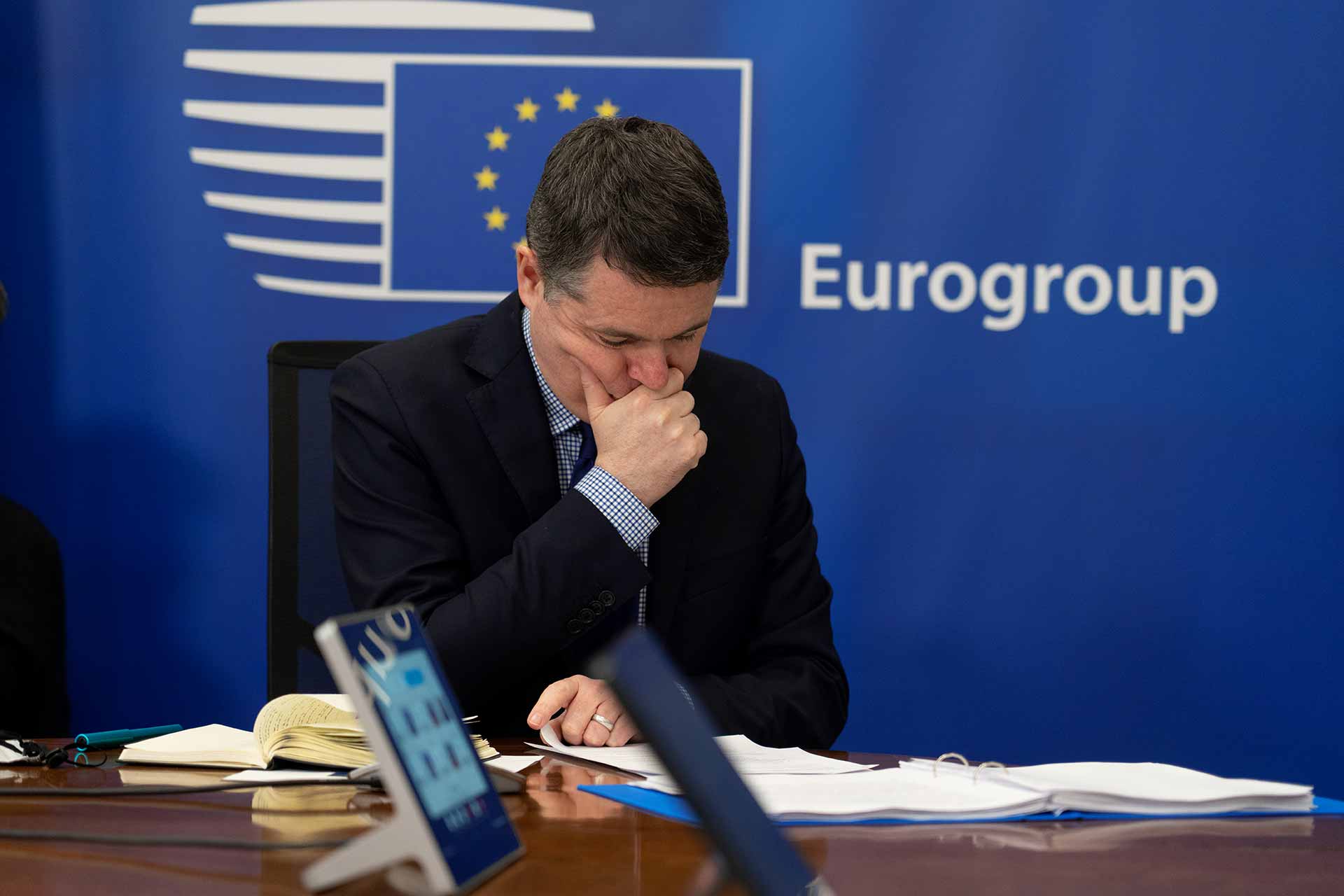 Paschal Donohoe Eurogroup President and Finance Minister of Ireland