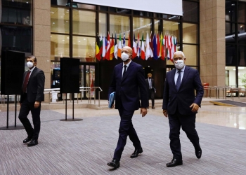 Mr Charles MICHEL, President of the European Council; Mr Antonio COSTA, Portuguese Prime Minister