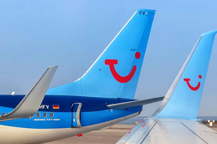 TUI flights Travel airplanes Germany