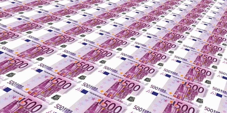 500 euros money printing