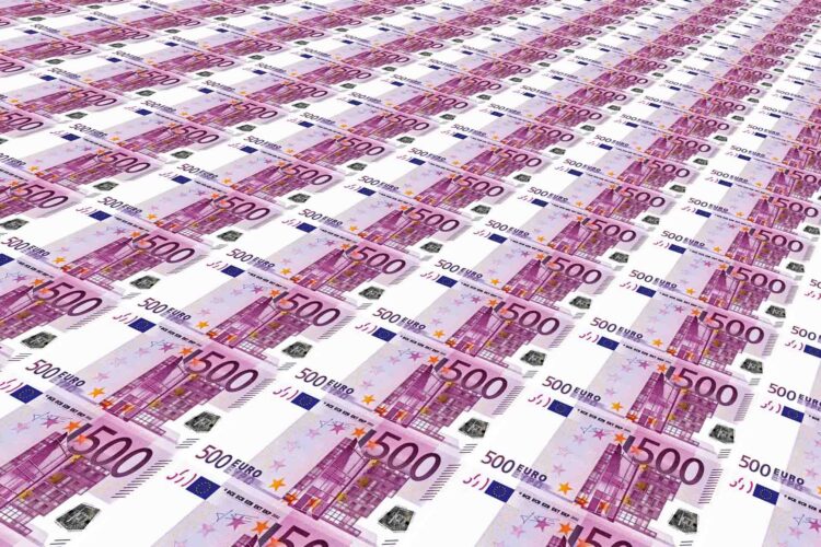 500 euros money printing