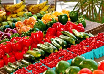 Food market vegetables