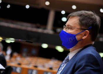 Valdis Dombrovskis, Executive Vice-President of the European Commission in charge of an Economy that works for People, and Commissioner for Trade