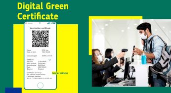 This is EU Digital Green Certificate to re-Open tourism and save summer