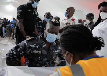 First vaccinations, Ivory Coast