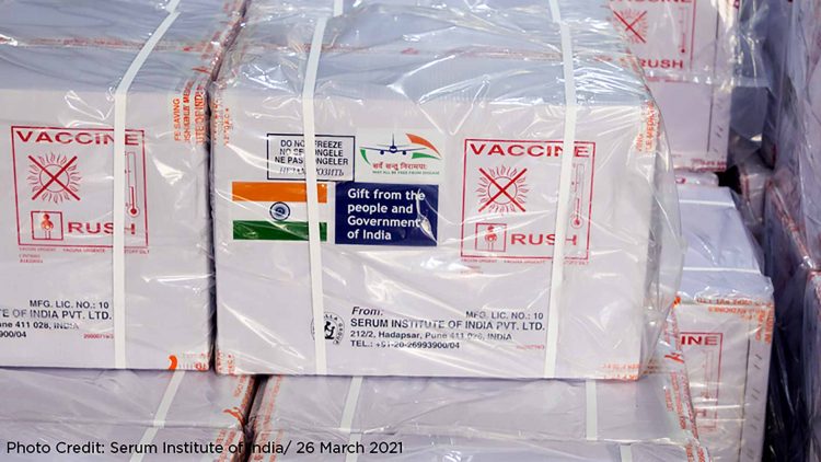 India donates 200,000 vaccines to protect UN blue helmets against COVID