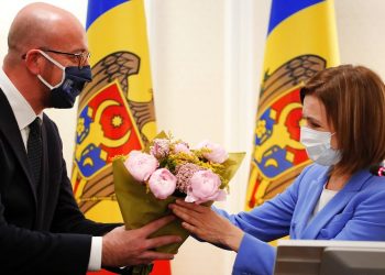 President Charles Michel reiterated the European Union and President Maia Sandu in Moldova