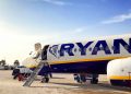 Ryanair plane landed